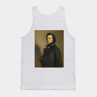 Portrait of a Man by Jean-Francois Millet Tank Top